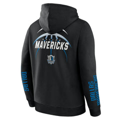 Fanatics Dallas Mavericks Legacy Guard Pullover Hoodie Black