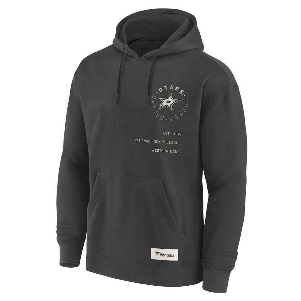 Dallas Stars Fanatics Future Ground Info Pullover Hoodie - Charcoal | Fanatics discount