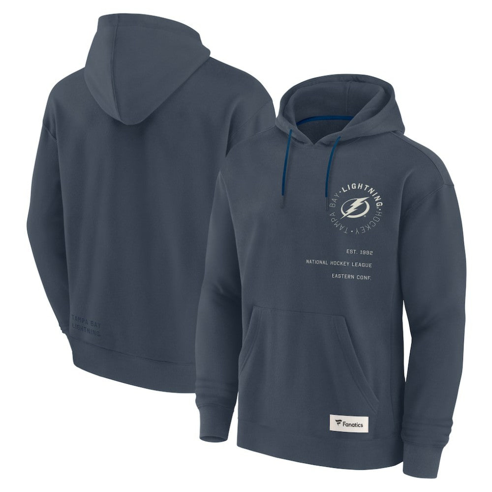 Tampa Bay Lightning Fanatics Future Ground Info Pullover Hoodie - Navy | Fanatics sale