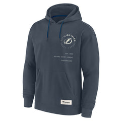 Tampa Bay Lightning Fanatics Future Ground Info Pullover Hoodie - Navy | Fanatics sale