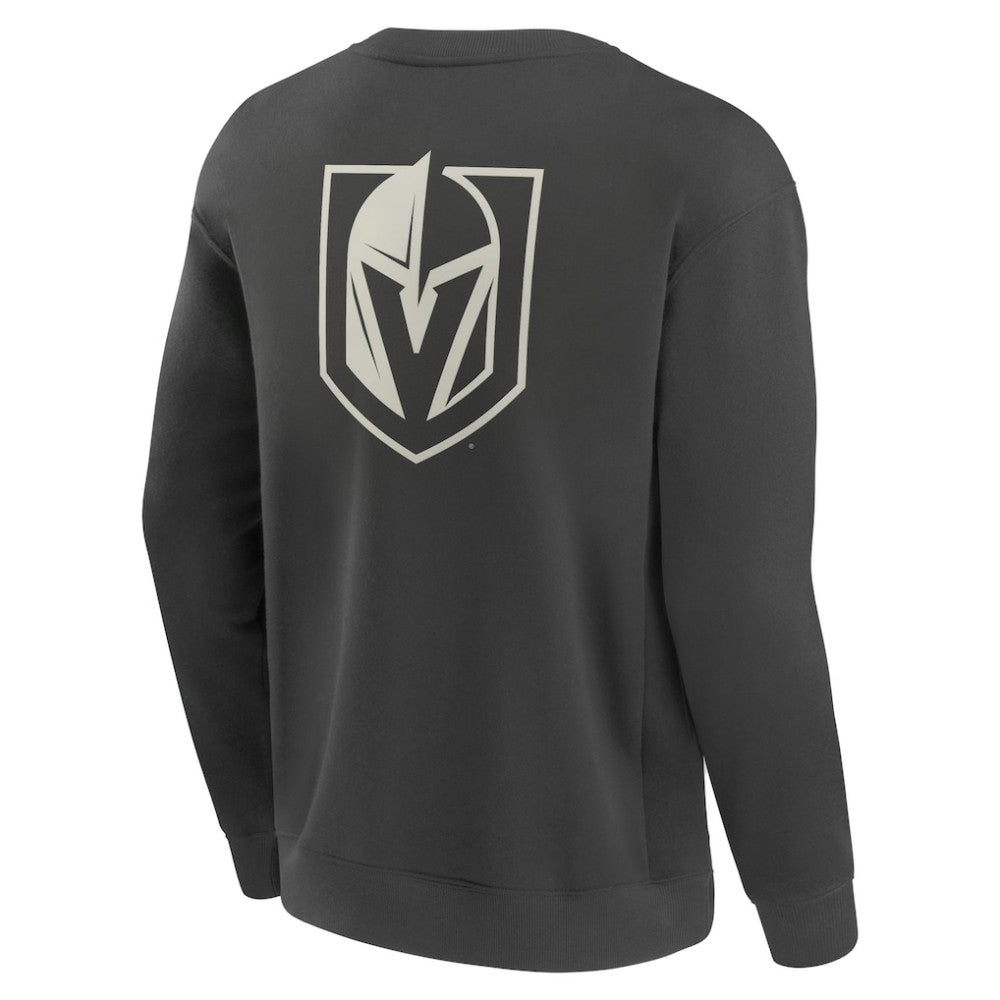 Vegas Golden Knights Fanatics Elements Future Ground Lettering Pullover Sweatshirt - Charcoal | Fanatics near me