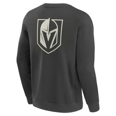 Vegas Golden Knights Fanatics Elements Future Ground Lettering Pullover Sweatshirt - Charcoal | Fanatics near me