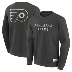 Philadelphia Flyers Fanatics Elements Future Ground Lettering Pullover Sweatshirt - Charcoal | Fanatics Lifestyle