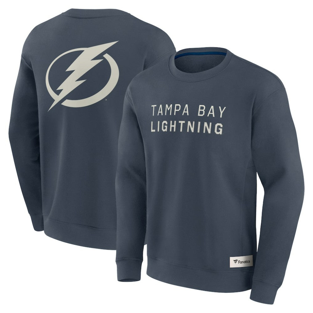 Tampa Bay Lightning Fanatics Elements Future Ground Lettering Pullover Sweatshirt - Blue | Fanatics online