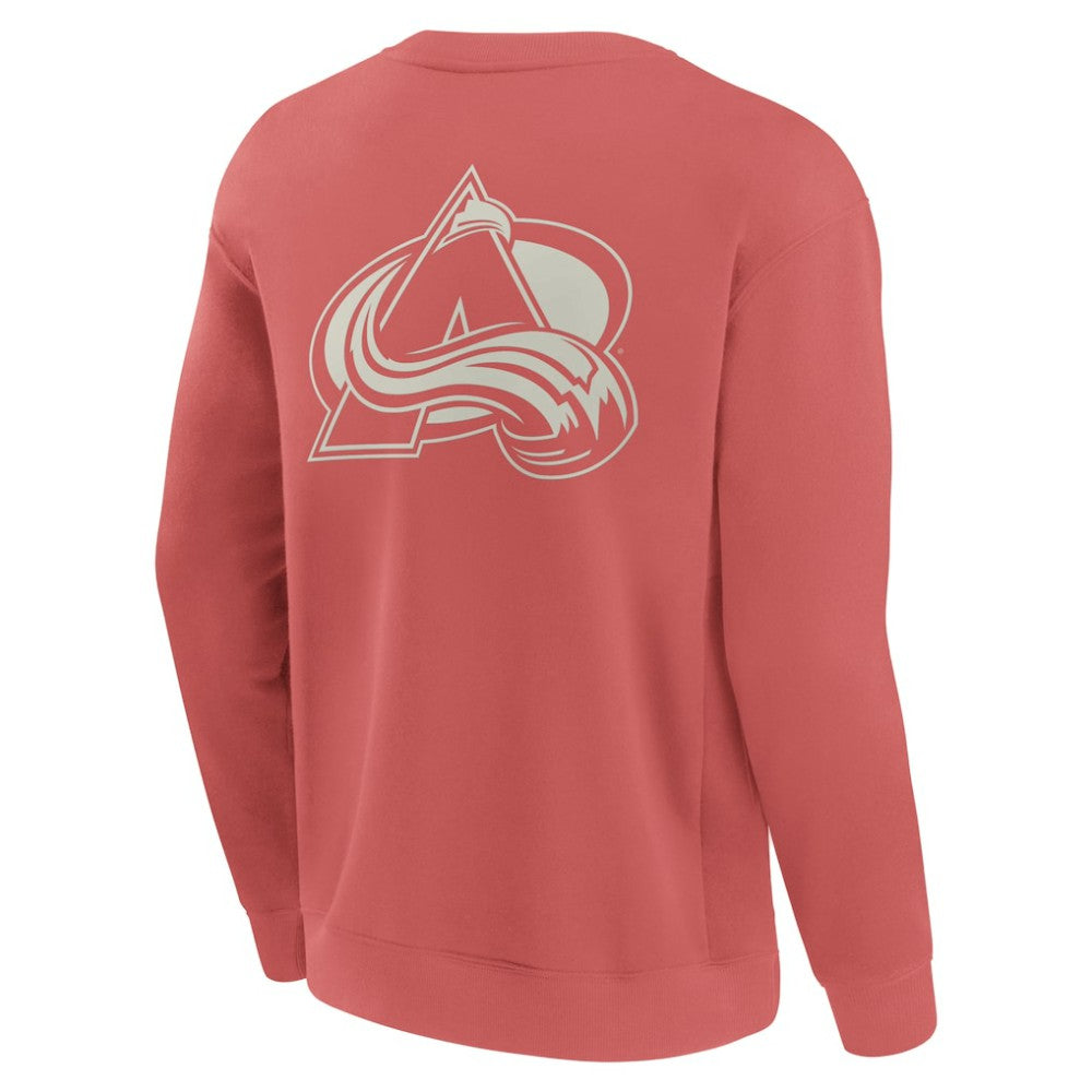 Colorado Avalanche Fanatics Elements Future Ground Lettering Pullover Sweatshirt - Red | Fanatics Clearance