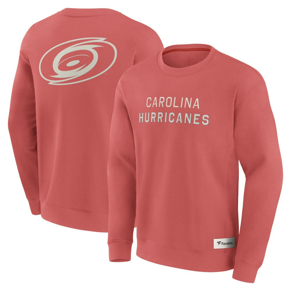 Carolina Hurricanes Fanatics Elements Future Ground Lettering Pullover Sweatshirt - Red | Fanatics Clearance