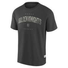 Vegas Golden Knights Fanatics Elements Weathered Tonal Future Ground T-Shirt - Charcoal | Fanatics sale
