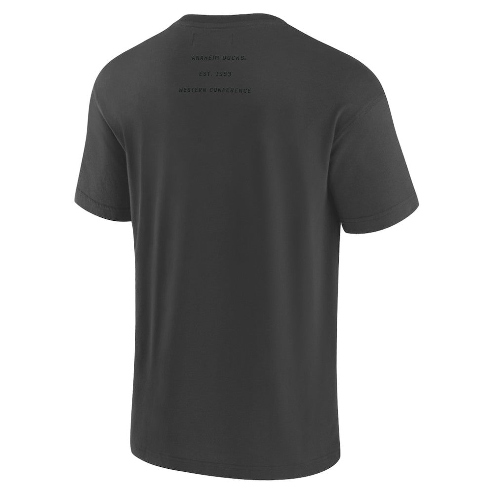 Anaheim Ducks Fanatics Elements Weathered Tonal Future Ground T-Shirt - Charcoal | Fanatics Clearance