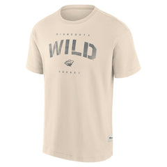 Minnesota Wild Fanatics Elements Weathered Tonal Future Ground T-Shirt - Cream | Fanatics on sale