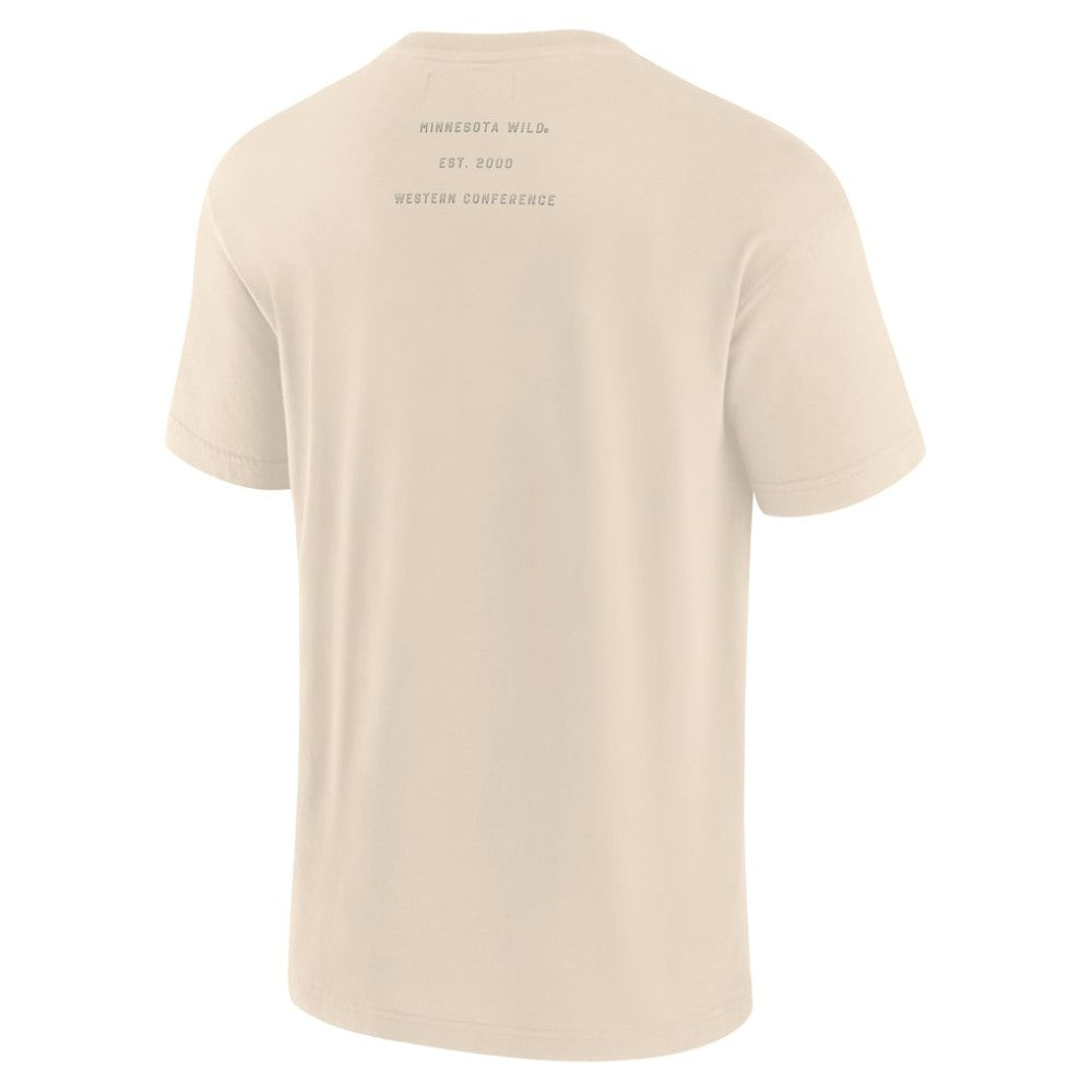Minnesota Wild Fanatics Elements Weathered Tonal Future Ground T-Shirt - Cream | Fanatics on sale