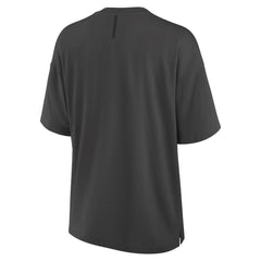 Boston Bruins Fanatics Women's Oversized Elements Raw Edge Future Ground T-Shirt - Charcoal | Fanatics on sale