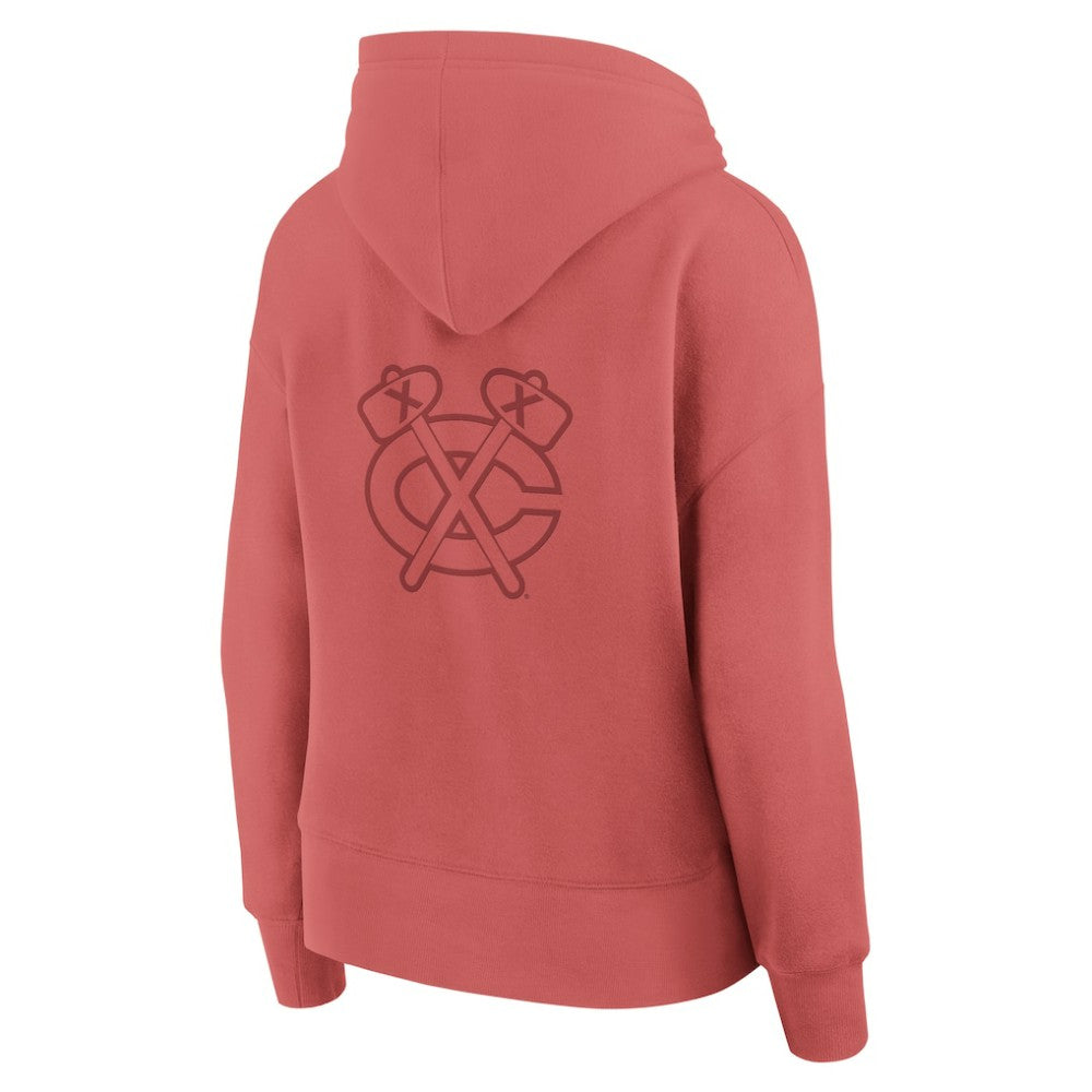 Chicago Blackhawks Fanatics Women's Elements Future Ground Subtle Tonal Pullover Hoodie - Red | Fanatics discount