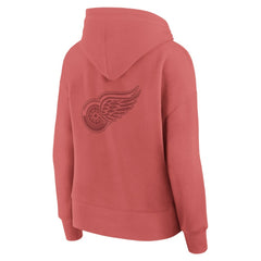 Detroit Red Wings Fanatics Women's Elements Future Ground Subtle Tonal Pullover Hoodie - Red | Fanatics Lifestyle