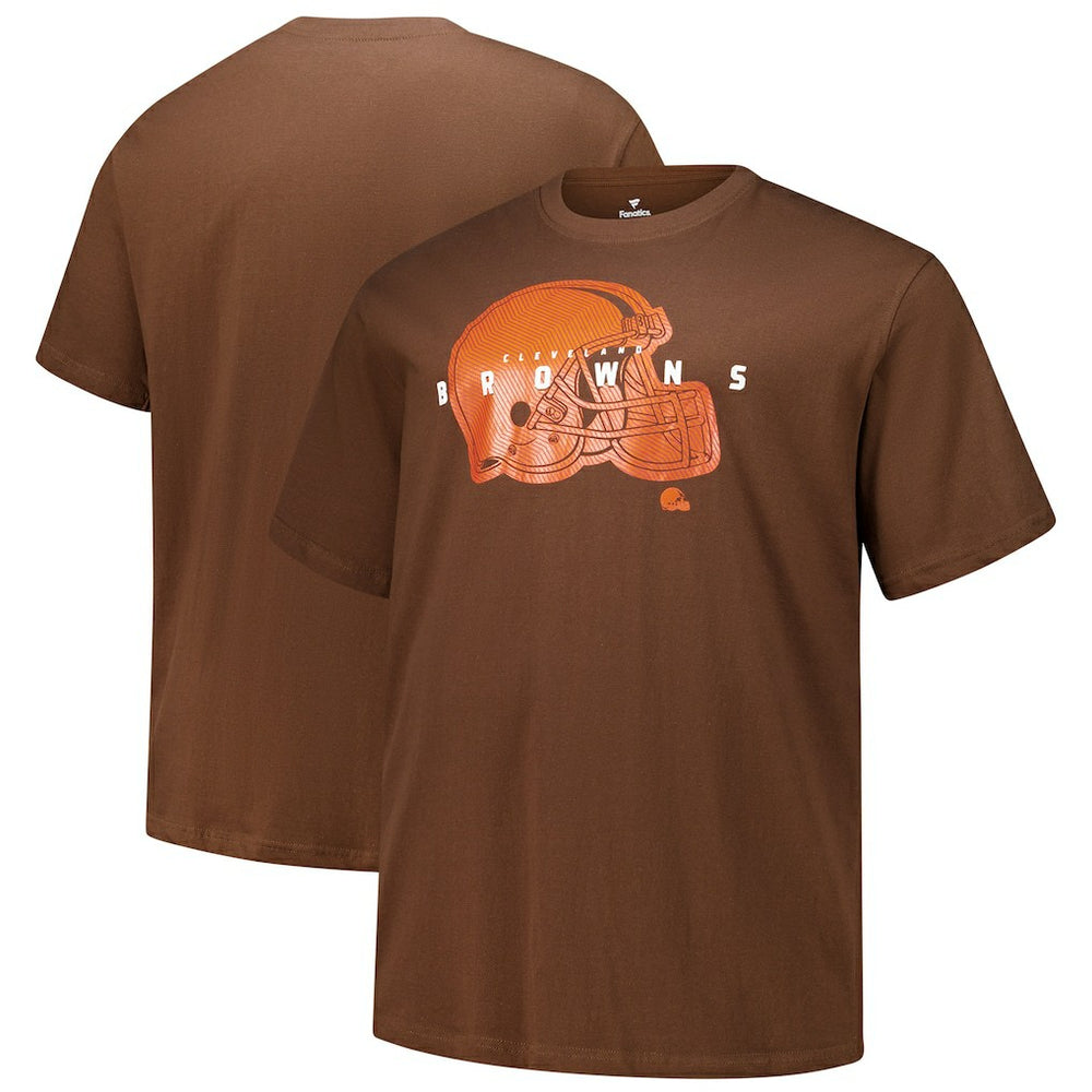 Cleveland Browns Big & Tall Coordinate T-Shirt - Brown - Fanatics