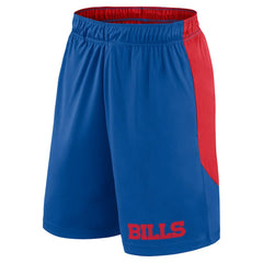 Buffalo Bills Big & Tall Launch Shorts - Royal/Red - Fanatics