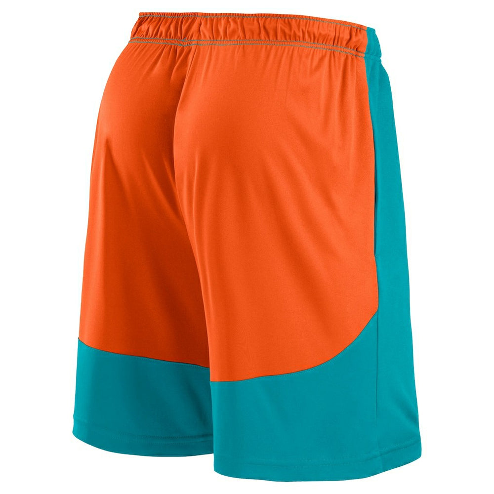 Miami Dolphins Big & Tall Launch Shorts - Aqua/Orange - Fanatics