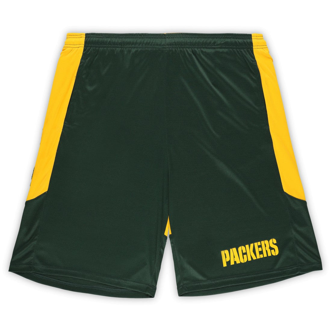Green Bay Packers Big & Tall Launch Shorts - Green/Gold - Fanatics