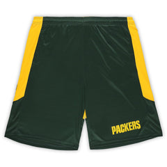 Green Bay Packers Big & Tall Launch Shorts - Green/Gold - Fanatics