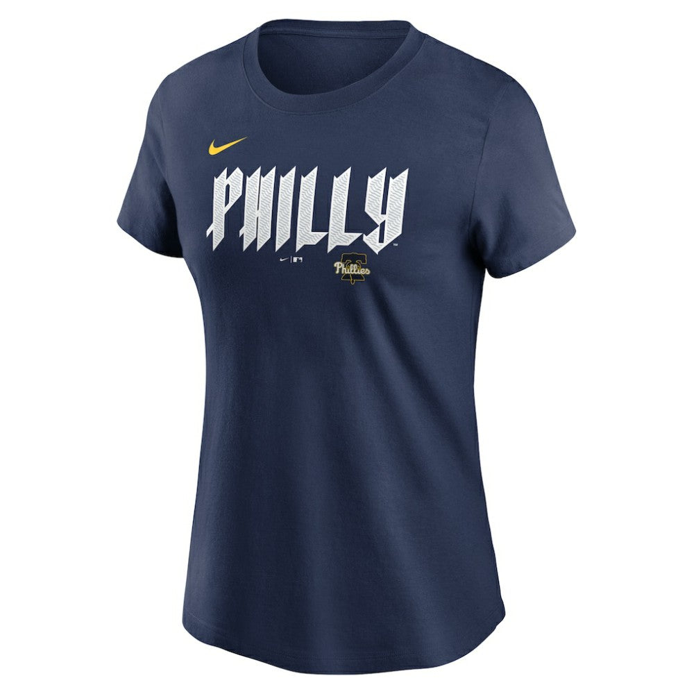 Trea Turner Philadelphia Phillies Nike Women's 2024 City Connect Fuse Player Name & Number T-Shirt Sale