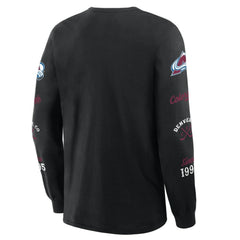 Colorado Avalanche Fanatics Boxed In Legacy Long Sleeve T-Shirt - Black | Fanatics on sale