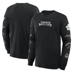 Toronto Maple Leafs Fanatics Boxed In Legacy Long Sleeve T-Shirt - Black | Fanatics online