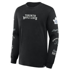 Toronto Maple Leafs Fanatics Boxed In Legacy Long Sleeve T-Shirt - Black | Fanatics online