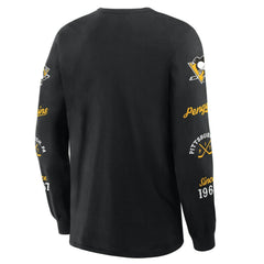 Pittsburgh Penguins Fanatics Boxed In Legacy Long Sleeve T-Shirt - Black | Fanatics sale