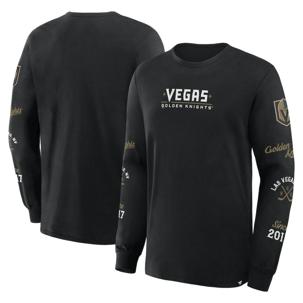 Vegas Golden Knights Fanatics Boxed In Legacy Long Sleeve T-Shirt - Black | Fanatics discount