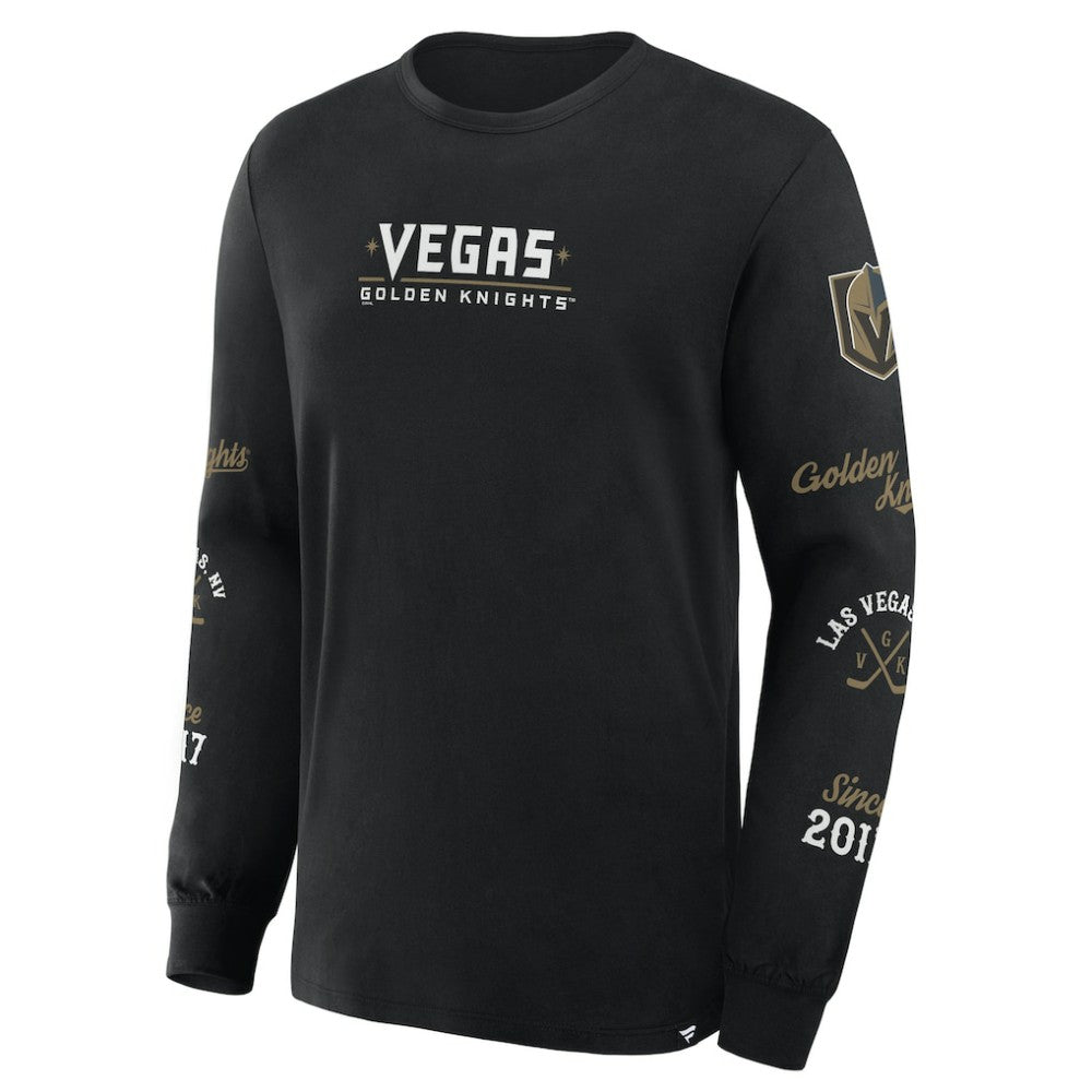 Vegas Golden Knights Fanatics Boxed In Legacy Long Sleeve T-Shirt - Black | Fanatics discount