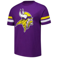 J.J. McCarthy Minnesota Vikings Majestic Threads Name & Number Oversized Fit T-Shirt - Purple - NFL
