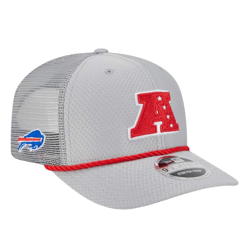 Buffalo Bills New Era 2025 Pro Bowl 9SEVENTY Stretch-Snap Hat - Gray - NFL