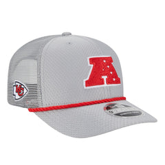 Kansas City Chiefs New Era 2025 Pro Bowl 9SEVENTY Stretch-Snap Hat - Gray - NFL