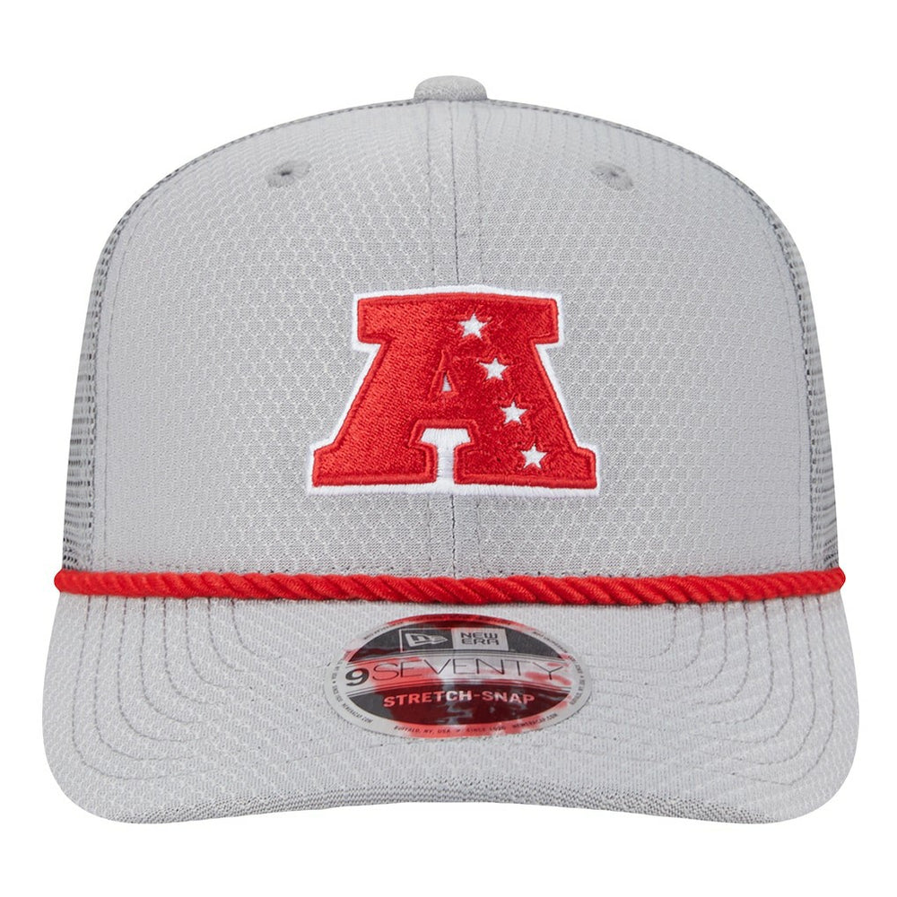 Las Vegas Raiders New Era 2025 Pro Bowl 9SEVENTY Stretch-Snap Hat - Gray - NFL