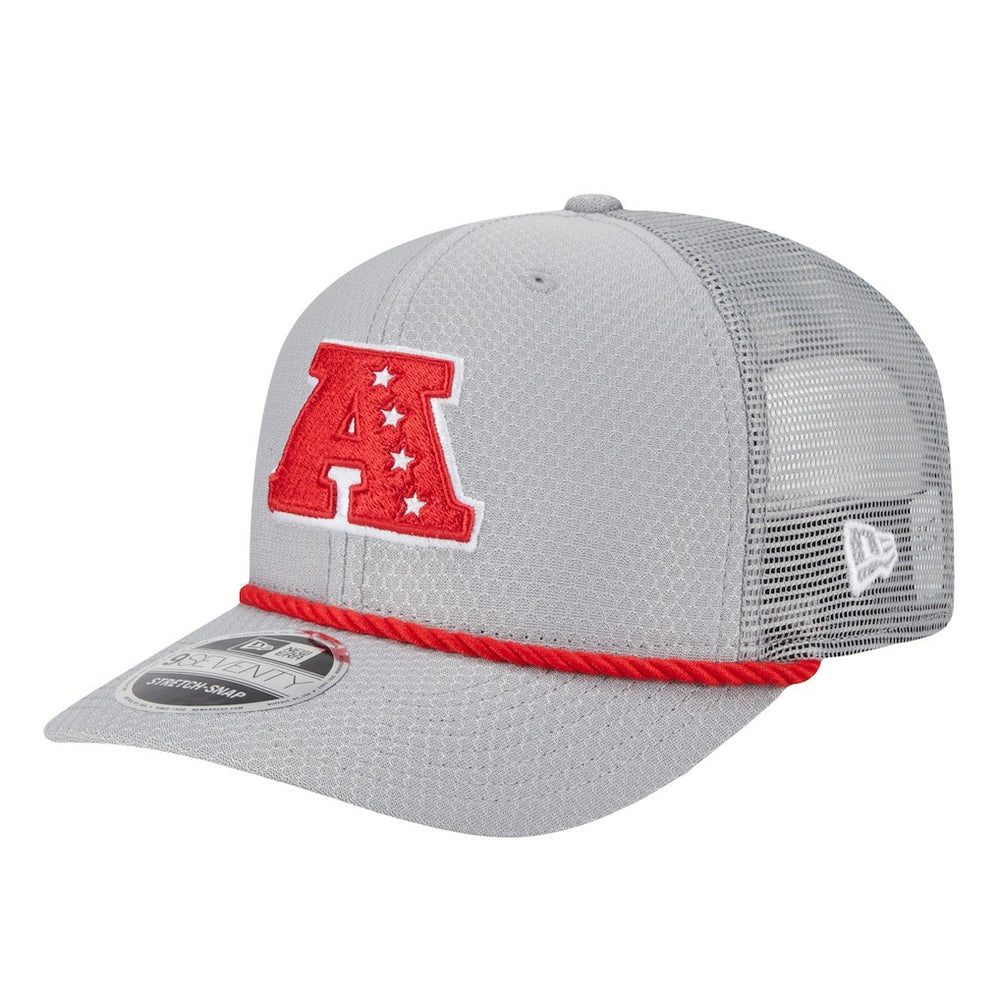Miami Dolphins New Era 2025 Pro Bowl 9SEVENTY Stretch-Snap Hat - Gray - NFL