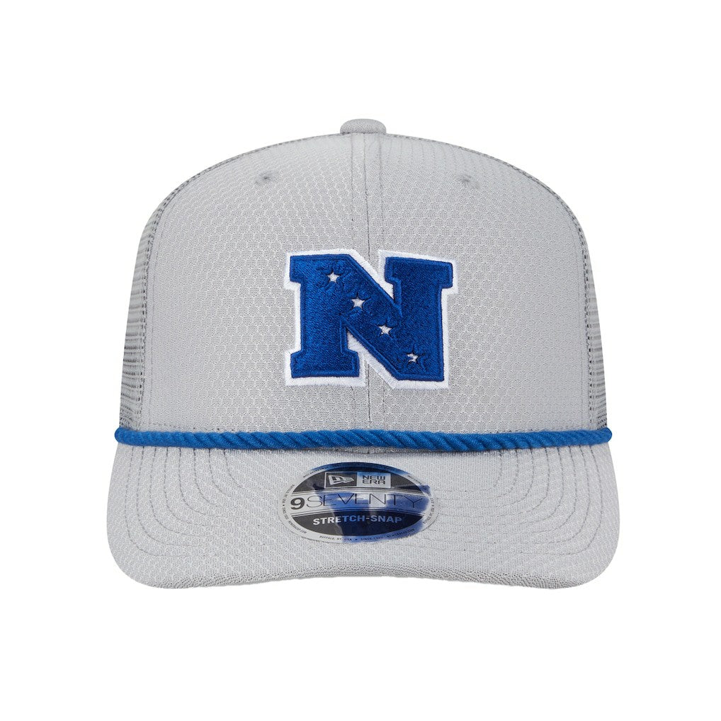 Dallas Cowboys New Era 2025 Pro Bowl 9SEVENTY Stretch-Snap Hat - Gray - NFL