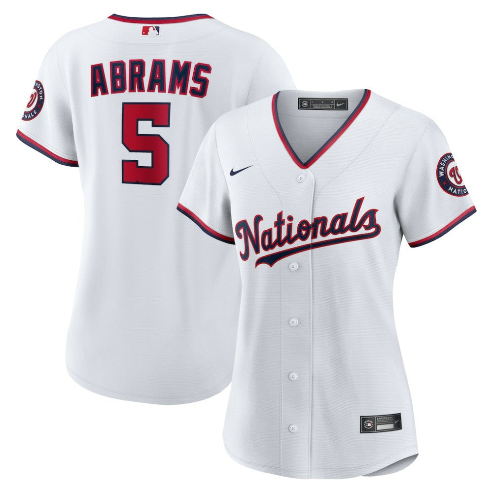 CJ Abrams Washington Nationals Nike Women's Home Replica Player Jersey Near Me
