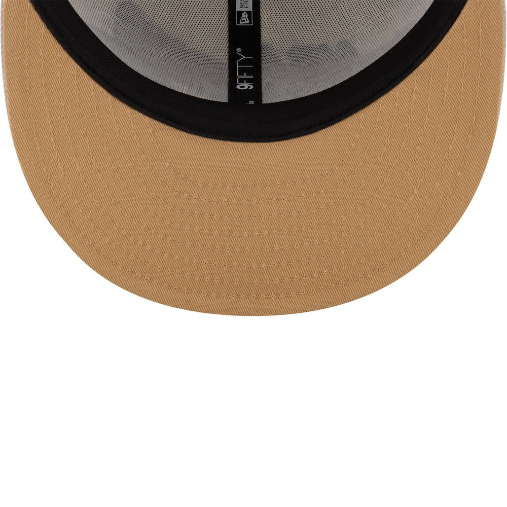 New Era Boston Celtics 2024 NBA Finals Champions Locker Room 9FIFTY Snapback Hat Cream