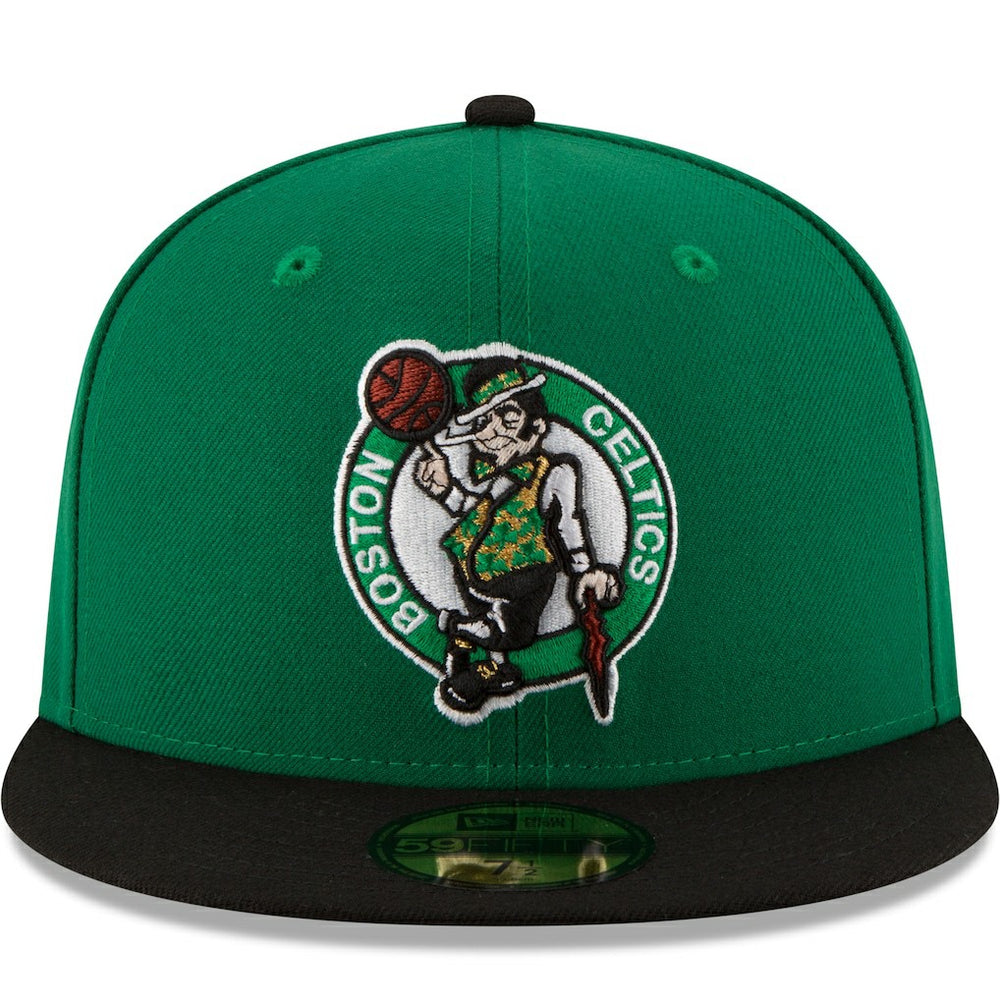 New Era Boston Celtics 2024 NBA Finals Champions Side Patch 59FIFTY Fitted Hat Kelly Green/Black