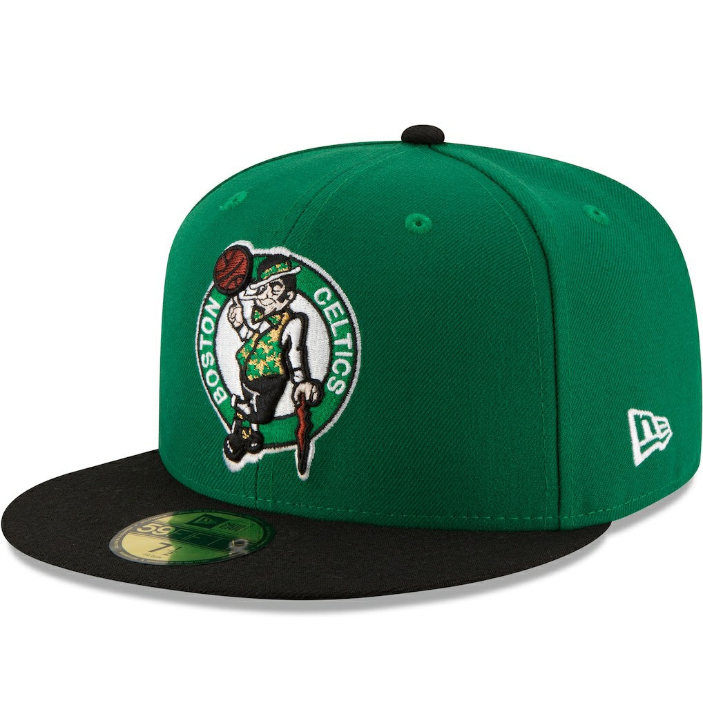 New Era Boston Celtics 2024 NBA Finals Champions Side Patch 59FIFTY Fitted Hat Kelly Green/Black