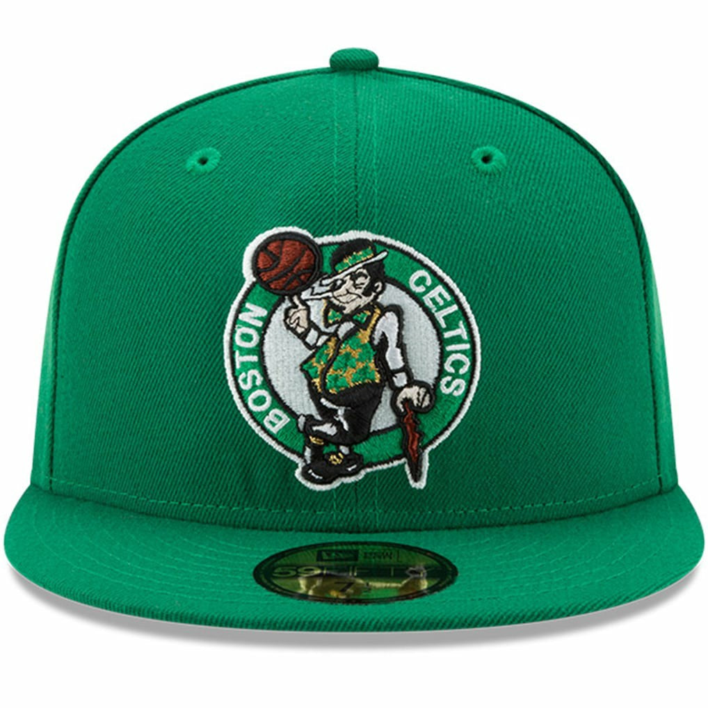 New Era Boston Celtics 2024 NBA Finals Champions Side Patch 59FIFTY Fitted Hat Kelly Green