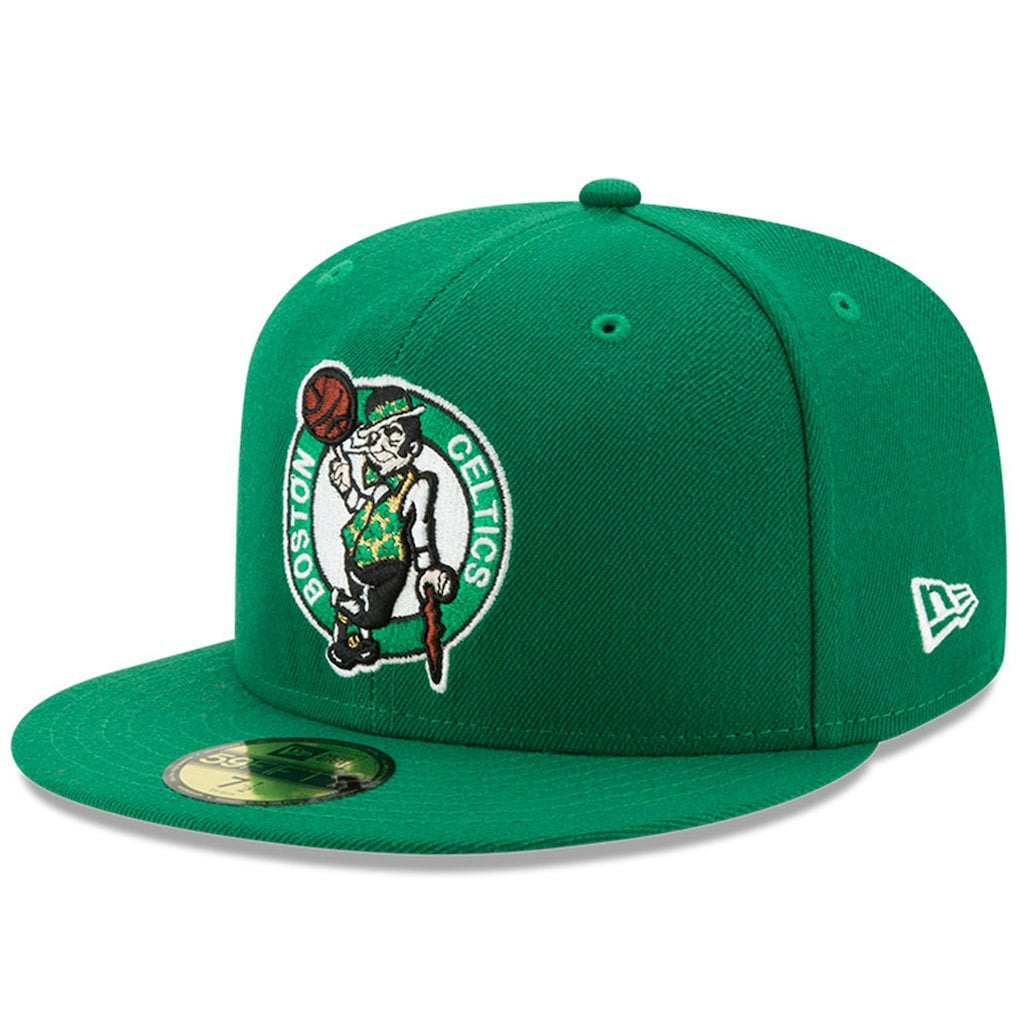 New Era Boston Celtics 2024 NBA Finals Champions Side Patch 59FIFTY Fitted Hat Kelly Green