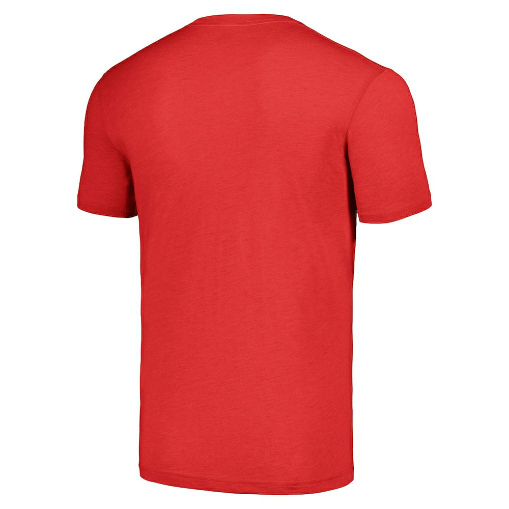 New York Giants NFL x Homage x Beavis and Butt-Head Unisex Tri-Blend T-Shirt – Red - NFL