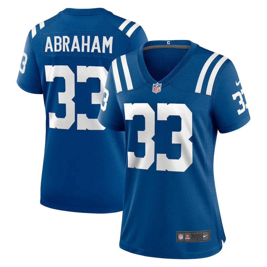 Micah Abraham Indianapolis Colts Women's Game Jersey - Royal - Nike