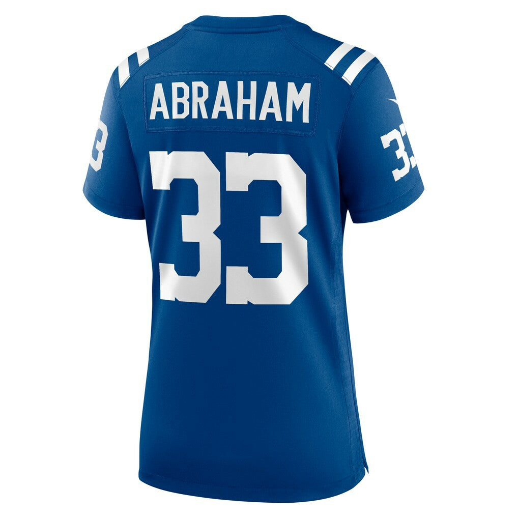Micah Abraham Indianapolis Colts Women's Game Jersey - Royal - Nike