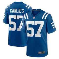 Jaylon Carlies Indianapolis Colts Game Jersey - Royal - Nike