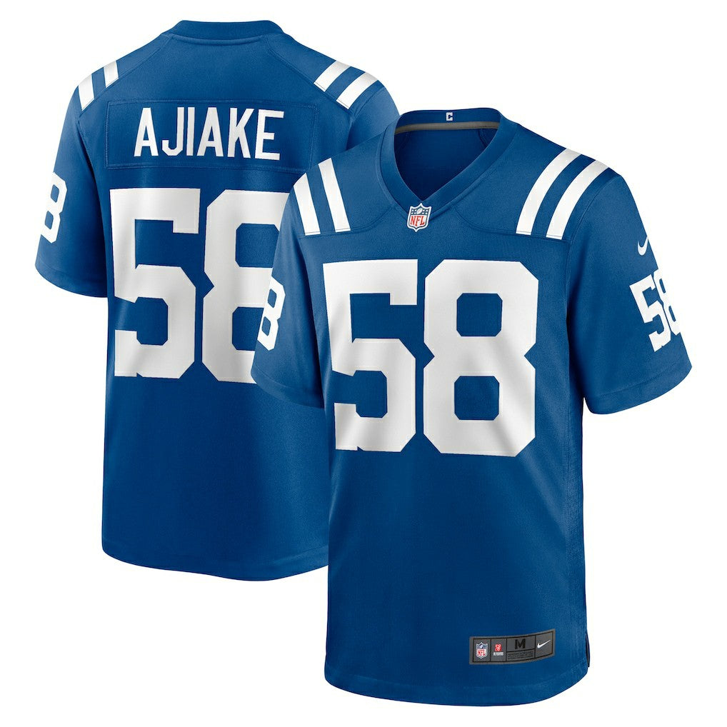 Austin Ajiake Indianapolis Colts Game Jersey - Royal - Nike