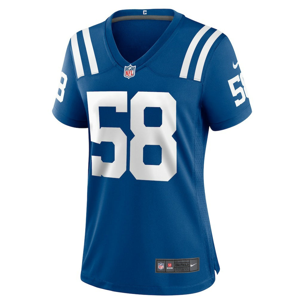 Austin Ajiake Indianapolis Colts Women's Game Jersey - Royal - Nike