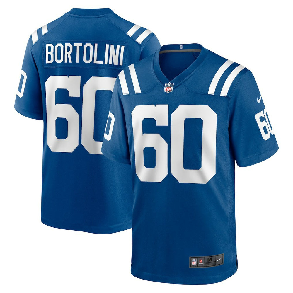 Tanor Bortolini Indianapolis Colts Game Jersey - Royal - Nike