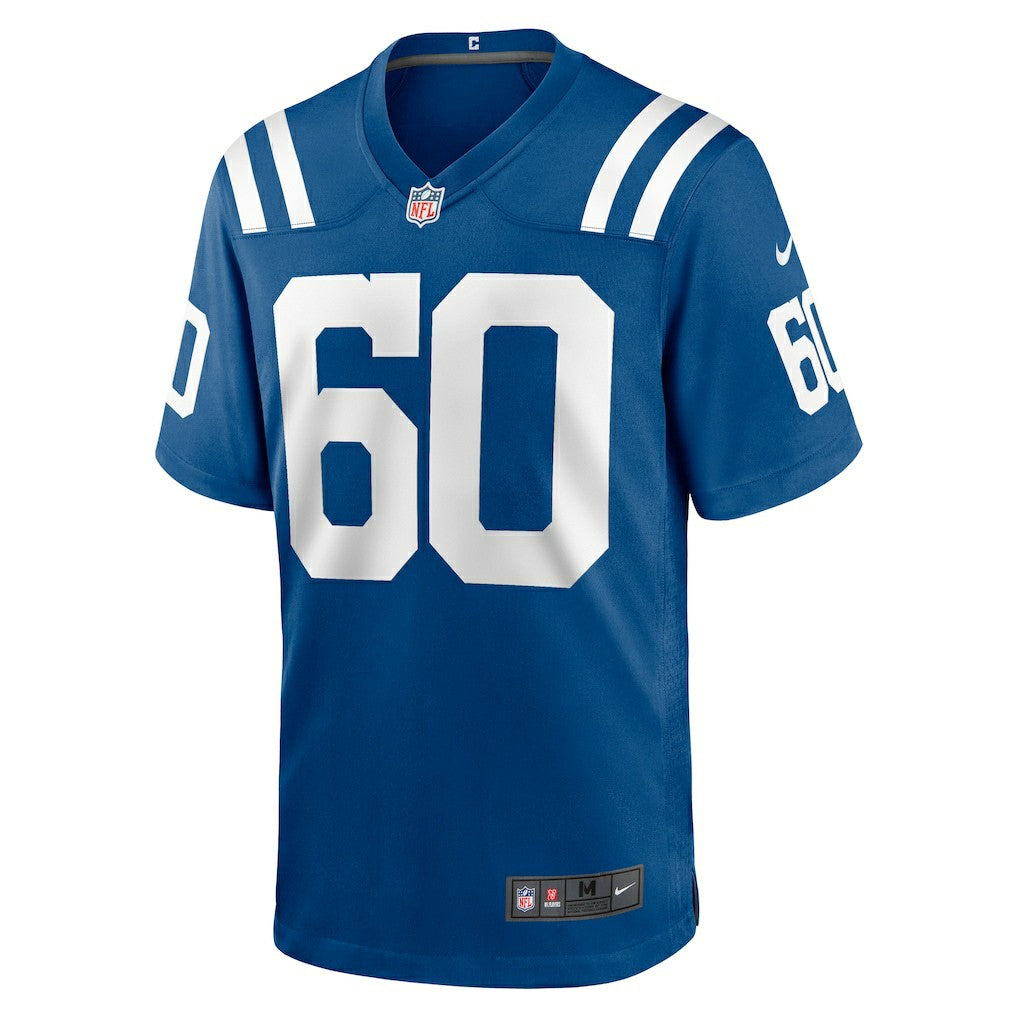 Tanor Bortolini Indianapolis Colts Game Jersey - Royal - Nike