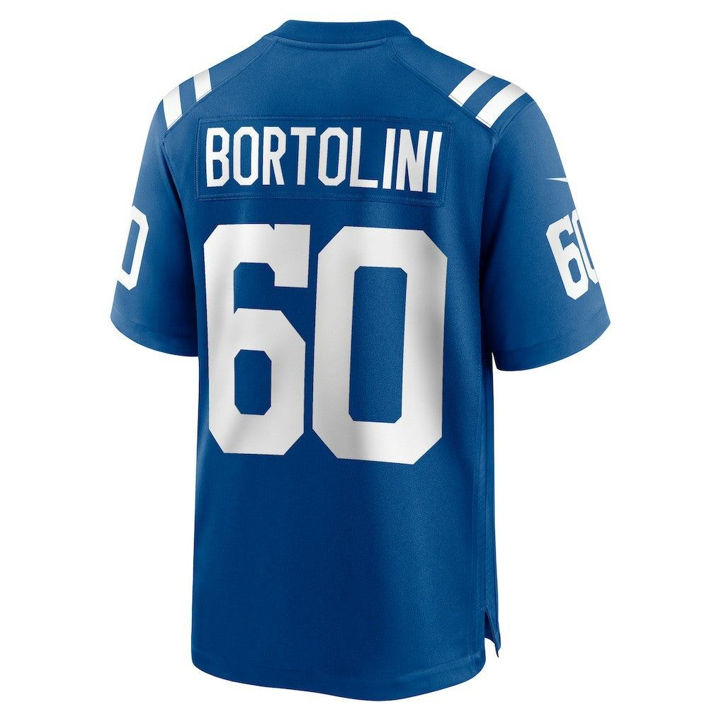 Tanor Bortolini Indianapolis Colts Game Jersey - Royal - Nike